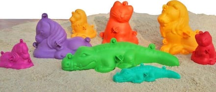 3D vormen voor bij het Zand 4 stuks