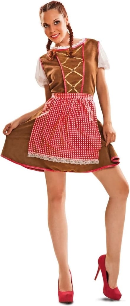 Tiroolse Jurk Dames Belinda - Maat S