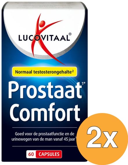 2x Lucovitaal Prostaat Comfort (60 capsules)