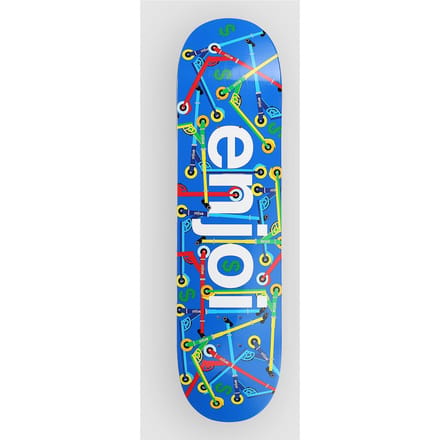 Enjoi Big Box Scooters R7 8" Skateboard Deck blauw