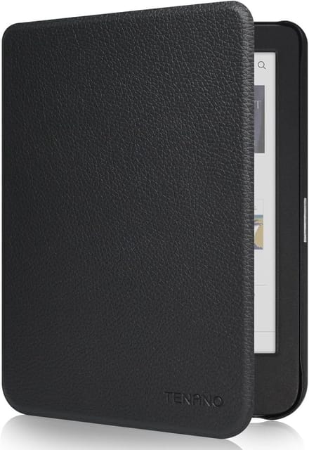 Slanke Beschermhoes voor 6 Inch E-Readers met Auto Sleep/Wake - Zwart