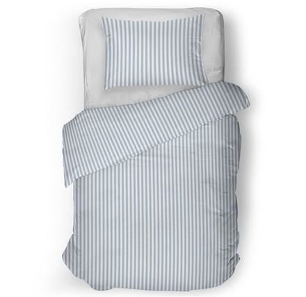 Snoozing Iris Dekbedovertrek - Eenpersoons - 140x200/220 cm - Blue