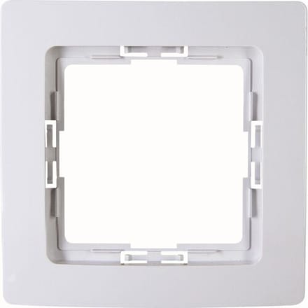 Kopp Paris Afdekraam - 1 Voudig - 83 x 83 x 10 mm - Arctic Wit