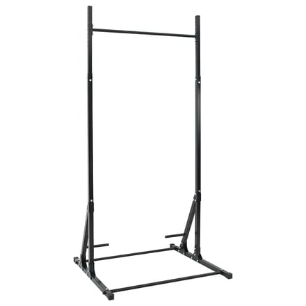 vidaXL - Pull-Up - Bar - Station - Zwart - 100,5 - x - 102 - x - 234,5 - cm