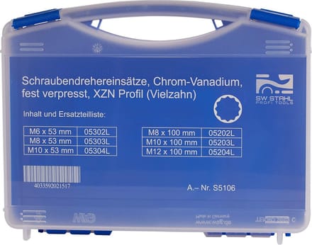 SW-Stahl S5106 CASE bedrukte koffer voor S5106