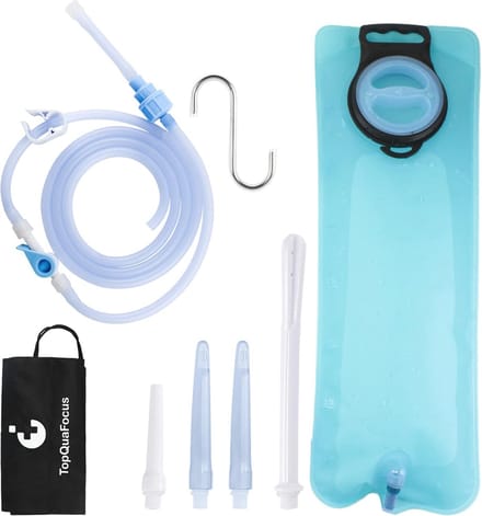 Draagbare Klysma Set voor Colon Reiniging met Volumemarkering - 3 Liter