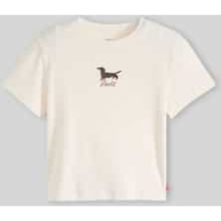 Regular fit t-shirt met geborduurd motief model 'ESSENTIAL'