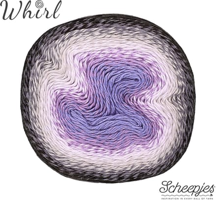 Scheepjes Whirl 1000m - Dark Grape Squish