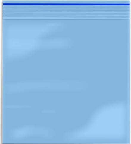 100x Gripzakjes 90 x 90mm Blue Tinted/ Blauw Tint 90 micron ZWARE KWALITEIT