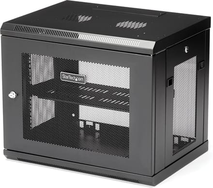 StarTech.com 9U Wall-Mount Rack - 17 in. Deep
