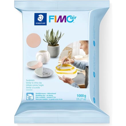 Boetseerklei Staedtler Fimo air 8101 1000 gram terracotta