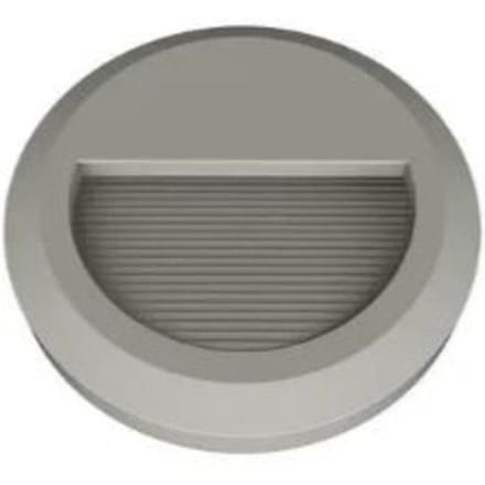 LED-wandlamp - Merkloos - 2W - IP65 - Diameter 150 mm - Energiebesparend grijs