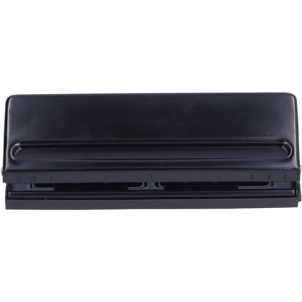 Perforatrice Noire Réglable Structure Métallique 6 Trous Outil de Perforation pour Bureau Maison École black