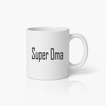 Super Oma Mok – Perfect Cadeau Voor Liefhebbende Grootmoeders
