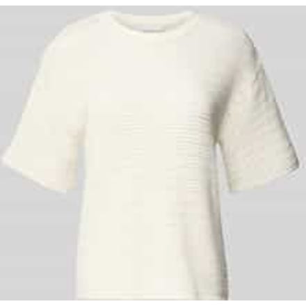 Gebreid shirt met ronde hals