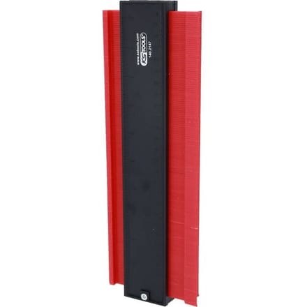 KS Tools 140.2147 Contourmal, kunststof, 280 mm lang