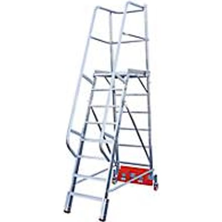 Platformladder, Vario Alu, 8 treden