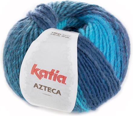 Katia Azteca - 7851 waterblauw - Wol/Acryl Garen
