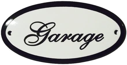 Deurbord Garage
