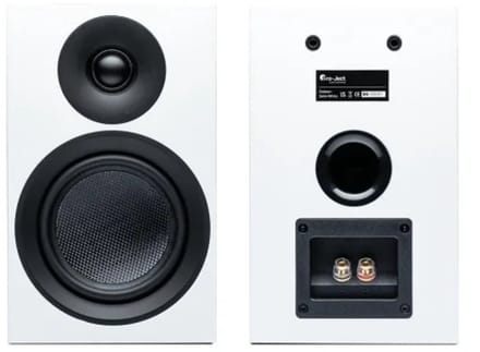 Pro-Ject Speaker Box 3E Carbon Boekenplank Speakers - High-End Geluid - Carbon Afwerking - 2-Weg - Satijn Wit