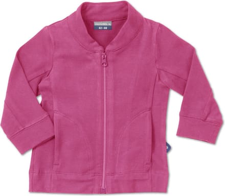 Silky Label vest met rits Supreme pink - maat 86/92 - roze