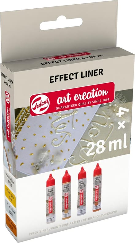 Talens Art Creation effect liner set - Basis parel