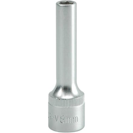 YATO 8 mm 1/2" Lange 6-hoek Dop, CRV