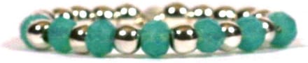 Heaven Eleven - 925 Zilver ring - turkoois stenen - one size fits all