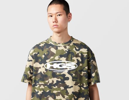Home Grown Studios Camo T-Shirt, groen