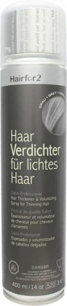 Hairfor2 Colorspray 400 ml - Grijs