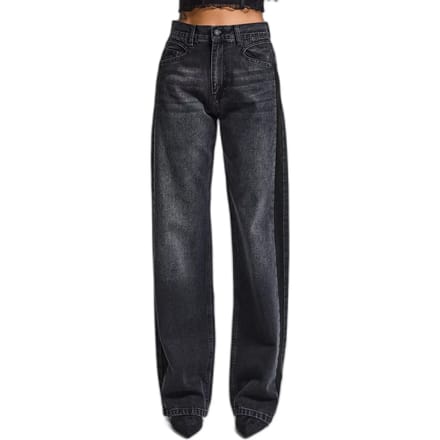 It's Basic - LOOSE HIGH RISE JEANS