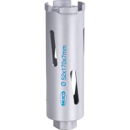 Mexco diamantboor droog 52x170mm