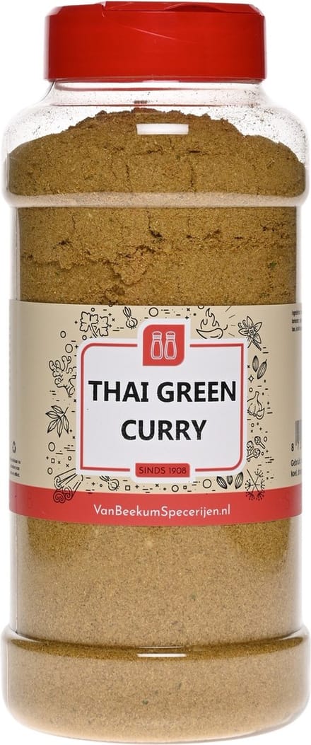 Van Beekum Specerijen - Thai Green Curry Kruiden - Strooibus 360 Gram