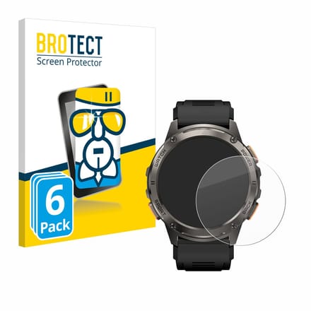 Screenprotector 6 Stuks voor Kospet Tank T3 Beschermglas transparant