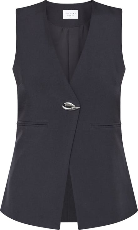 SISTERS POINT Viksa-ve - Dames Gilet - Black - Maat S
