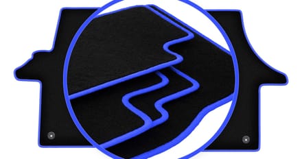 CARLUX-BLUE automatten voor: Volkswagen Transporter T5 bestelwagen (2003-2015)