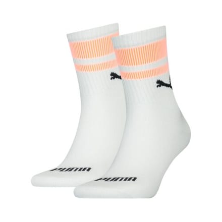 Puma Sokken Short Crew New Heritage 2-pack Wit / Oranje-43/46