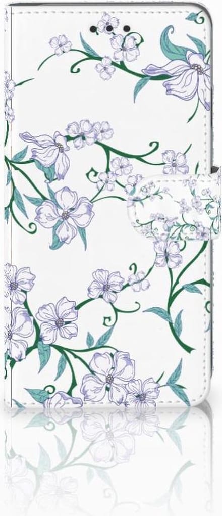 Apple iPhone Xs Max Uniek Hoesje Blossom White