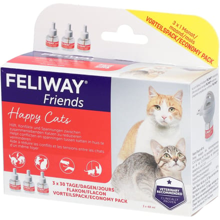 Feliway Friends 3-pack Navulllingen 3x48ml