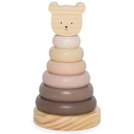 Jabadabado Stapelbare Teddy Natuur Goud Kinderen