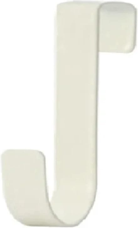 Jumada's - Multifunctionele deurhaken - Perfect voor deur - Kast - Handdoeken - Wit - 35mm (3.5cm) breed