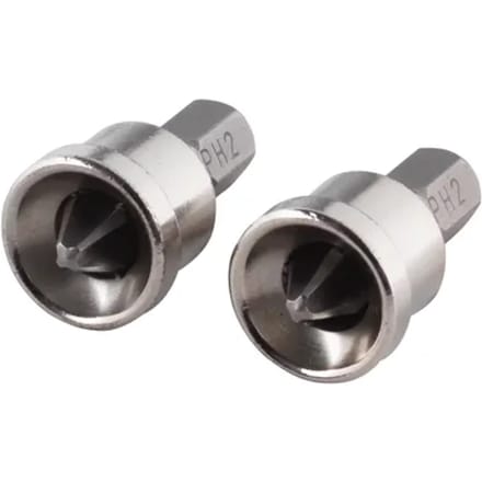 Wolfcraft Schroefbits - Phillips Ph2 Gipsplaat - 25mm - 2 Stuks