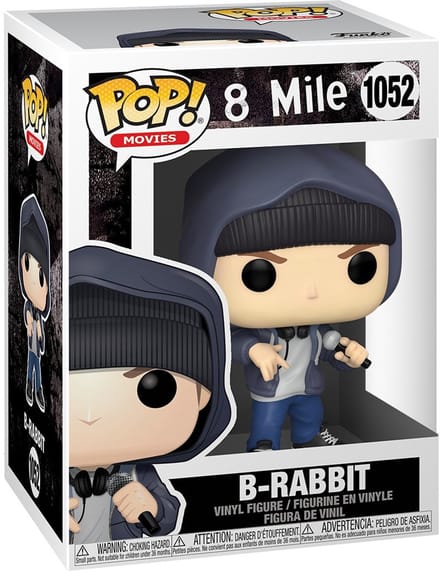 Funko Pop 8 Mile Rabbit Vinyl Figure - B-Rabbit uit de film 8 Mile