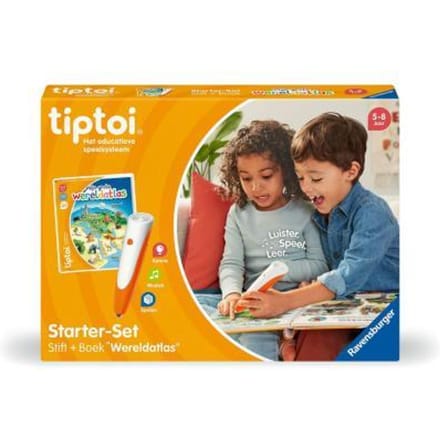 tiptoi Starter Set Wereldatlas - Interactief voor 5-8 jaar - Educatief