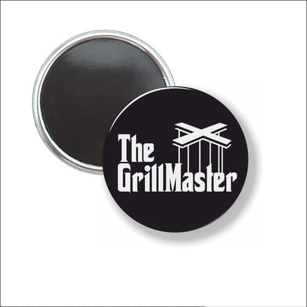 Button Met Magneet 58 MM - The Grillmaster - NIET VOOR KLEDING