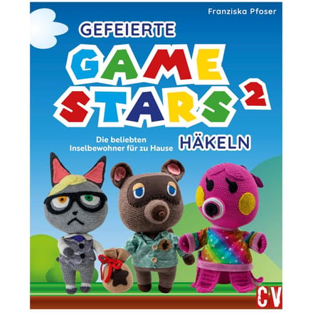 Boek "Gefeierte Gamestars häkeln 2"