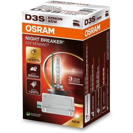 Osram Night Breaker Serie - Xenonlamp - 220% Heldere Lichten - Lange Levensduur - Moderne Look