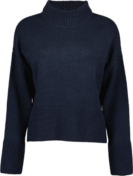 Blue Seven dames - Trui 247978 navy opstaande kraag -44