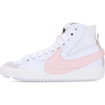 Dames Hoge Schoen W Blazer Mid 77 Jumbo Wit/sfeer/roze Oxford/zeil