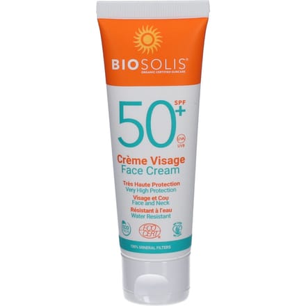 Biosolis Gezichtscreme Zonnebrand spf50